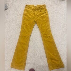 Pilcro Golden Corduroy Trousers